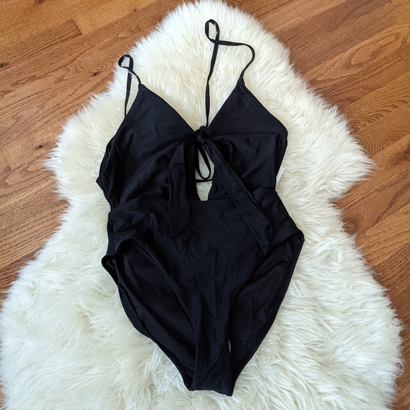 𝅺maree MAREE Australia one piece black swimsuit new - Picture 1 of 6
